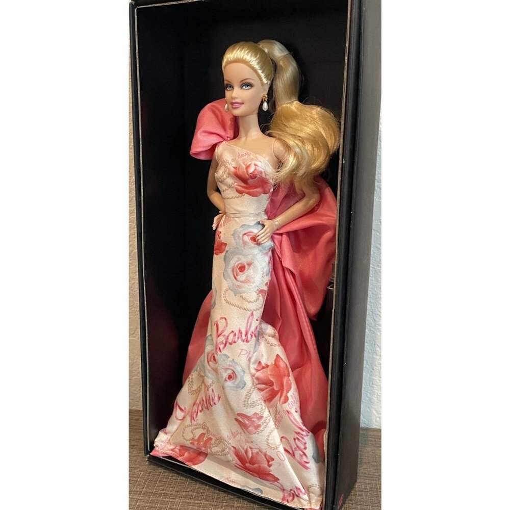 Rose Splendor Barbie Doll Avon Pink Label Robert Best T4349 - Picture 4 of 15
